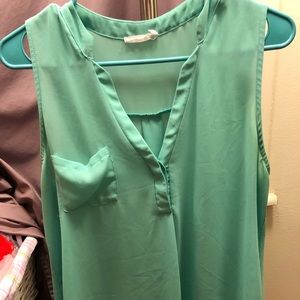 Mint Green Large Lush Blouse